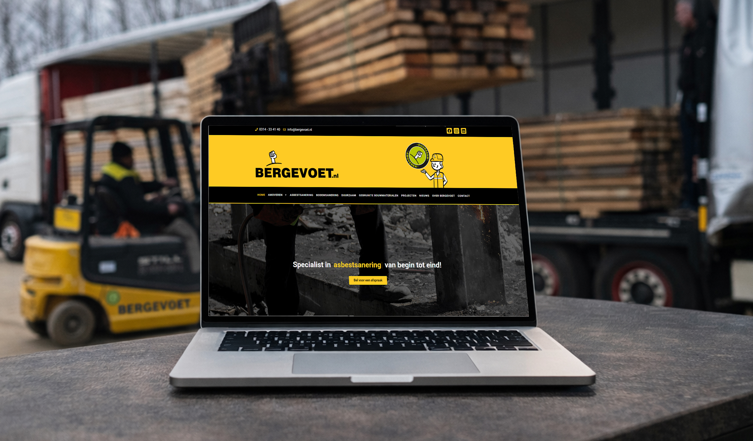 Website Bergevoet