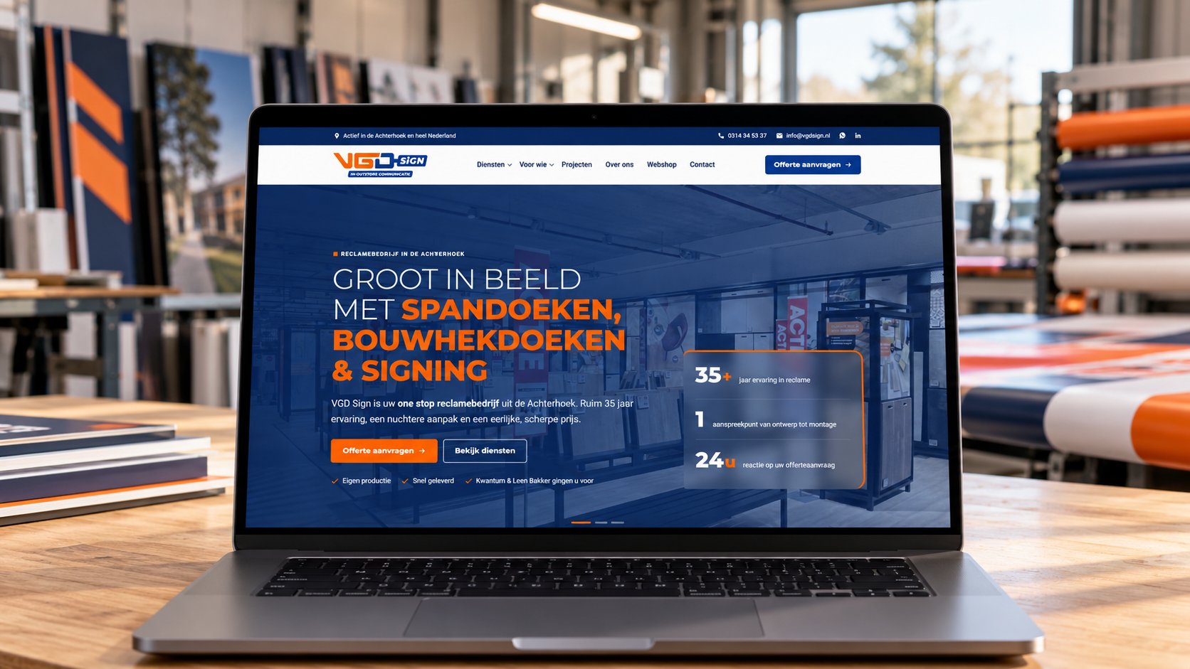 Website VGD Sign